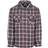 Trespass Average Long Sleeved Gingham Shirt - Gris