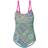 Trespass Lotty Women's Printed Swimming Costume - Lagoon Print