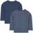 Minymo T-shirt LS 2-pack - New Navy (3934-713)