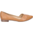 Hush Puppies Marley Ballerina Leder Slip On Shoenen - Bruin
