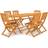 vidaXL 3060197 Patio Dining Set, 1 Table incl. 6 Chairs
