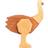 FableWood Ostrich Large