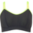 Pour Moi Energy Empower U/W Lightly Padded Convertible Sports Bra - Black/Lime