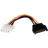 StarTech Sata-LP4 Power Cable Adapter M-F 0.2m