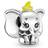 Pandora Disney Dumbo Charm - Silver/Black/Yellow