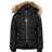 Svea K. Short Slim Jacket - Black