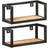 vidaXL - Wall Shelf 160cm 2pcs