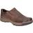 Hush Puppies Jasper Slip On Lederen Schoenen - Bruin