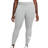 Nike Women's Sportswear Essential Mid-Rise Swoosh Leggings - Dark Grey Heather/White