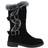 Hush Puppies Megan Mid-Calf - Black