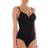 Conturelle by Felina Pure Feeling Spacer Underwire Bodysuit - Black