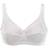 Damella Classic Soft Lace Bra - White