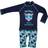 Swimpy Wild Summer UV Suit - Navy Blue