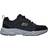 Skechers Oak Canyon Navy Leather Pu Mesh Lime Trim