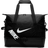 Nike Academy Team Hardcase Football Duffel Bag Large - Black/Black/White