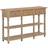 vidaXL 280019 Natural Wood Avlastningsbord 30x120cm