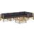 vidaXL 3058240 Loungeset, 1 Bord inkl. 5 Soffor