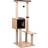 vidaXL Cat Tree with Sisal Scratching Mat 129cm