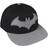 Cerda Flat Peak Batman Cap - Black/Gray (2200002235)