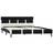 vidaXL Bed Frame with LED 68cm Sängram 120X200cm