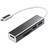 LogiLink USB C-3USB A M-F Adapter 3m