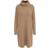 Only Onljana L/S Cowlnck Dress - Kameli