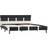 vidaXL Bed Frame with LED 68cm Sengeramme 160X200cm