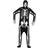 Smiffys Men's Evil Halloween Skeleton Costume