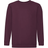 Fruit of the Loom Childrens Unisex Set In Sleeve Sweatshirt 2-pack - Burgundy