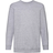 Fruit of the Loom Childrens Unisex Set In Sleeve Sweatshirt 2-pack - Heather Grey