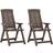 vidaXL 315832 2-pack Reclining Chair