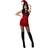 Smiffys Fever Satanic Witch Costume Red