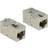 DeLock Keystone RJ45-RJ45 STP Cat6a F-F Adapter