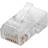MicroConnect RJ45 Cat6a Mono Adapter 10 Pack
