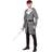 Smiffys Winter Warrior King Costume Grey