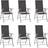 vidaXL 312183 6-pack Garden Dining Chair