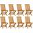 vidaXL 3072916 8-pack Garden Dining Chair