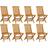 vidaXL 3072916 8-pack Havestol