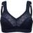 Swegmark Cotton Star Soft Bra - Navy