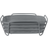 Blomus Delara Steel Powder-Coated Brödkorg