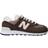 New Balance 574 M - Black/Olive/Mushroom