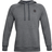 Under Armour Men's Rival Fleece Hoodie - Pitch Grey Light Heather/Onyx White