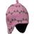 Isbjörn of Sweden Eaglet Knitted Flap Cap - Pink/Roze