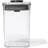 OXO Good Grips Steel Pop Small Square Short Kitchen Container 1L