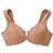 Glamorise Wonderwire Front Close Bra - Cappuccino