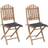 vidaXL 3063987 2-pack Havestol