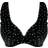 Freya Jewel Cove High Apex Bikini Top - Black