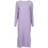 Neo Noir Vogue Dress - Lavender