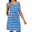 Regatta Kimberley Walsh Felixia Striped Sleeveless Dress - Strong Blue