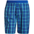 Adidas Classic-Length Check Zwemshort - Team Navy/Royal Blue